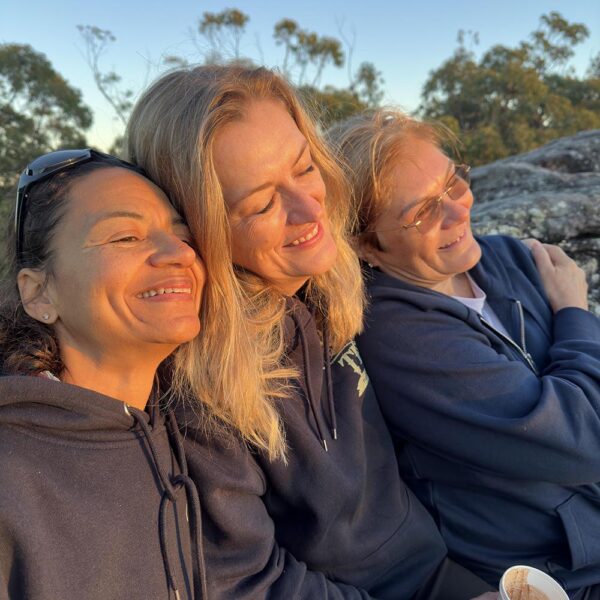 Heart and Soul Tribe - hugging in sun
